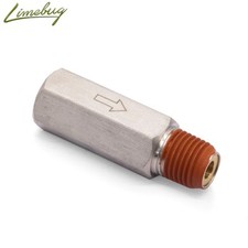 Valvola di ritegno cromata compressore aria Viair 1/4" Airride Airlift Accuair 380C 444C