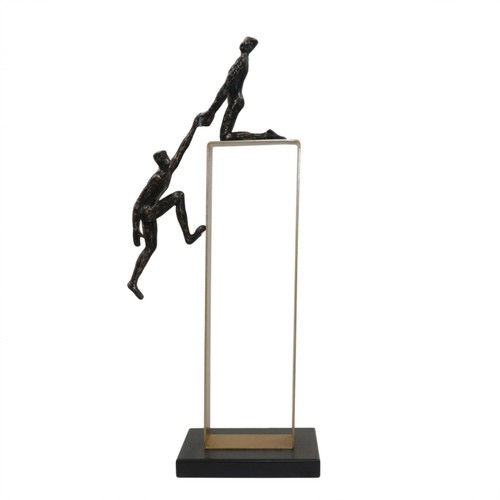 Scultura metallo moderno - in,