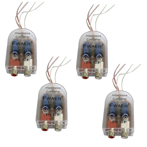 Rca altoparlante linea auto - 4x,