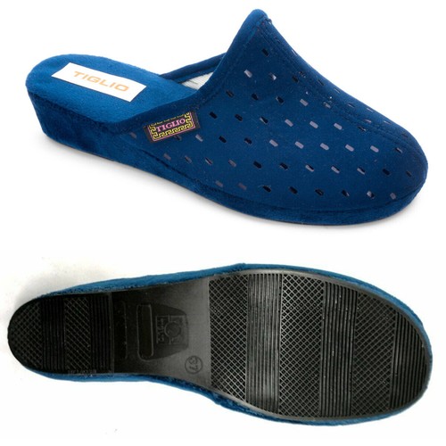 Tiglio 721 blu pantofole - blu,