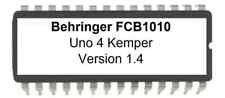 Behringer FCB1010 firmware custom upgrade UNO 4 KEMPER 1.4 for FCB-1010 UNO4