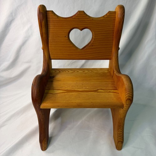 Sedia bambino vintage rustica