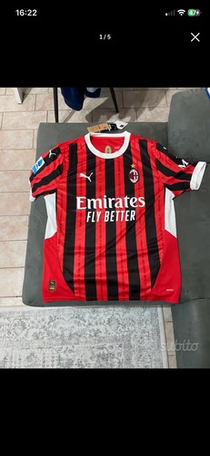 Maglia milan autografata - maglia,