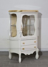 Vetrina classica avorio e oro