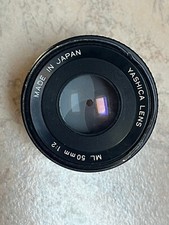Obiettivo Yashica Lens ML 50mm 1:2 japan