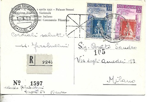 1951 centenario toscana serie - 1951,