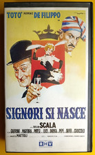 SIGNORI SI NASCE- VHS di