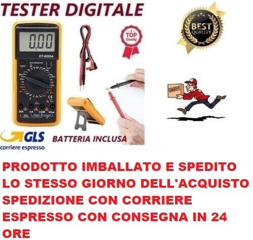 Tester multimeter multimetro - tester,