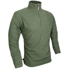 Jack Pyke Leggero Vello Top Polare Giacca Uomo Escursionismo Caccia Pesca Verde