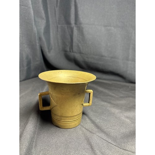 Mortaio vintage ottone