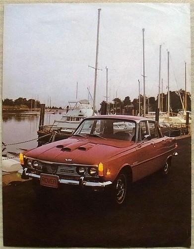 Rover 3500s usa foglietto - rover,