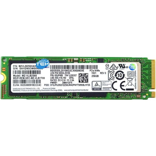 Samsung pm981 ssd 256gb 2 - pm981, m.2