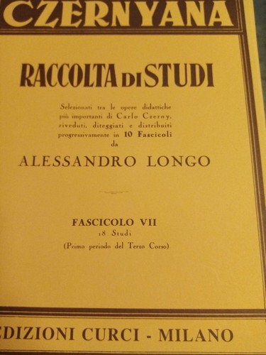 Czerny czernyana raccolta - -, :