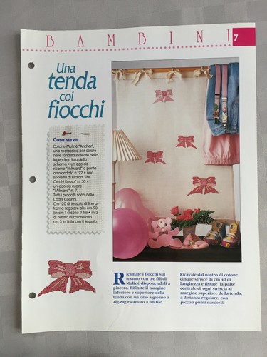 Schema punto croce bambini una - schema,