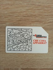 Scheda Carta Telefonica Rara