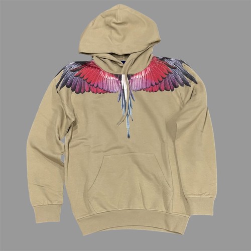 Felpa marcelo burlon beige - felpa,