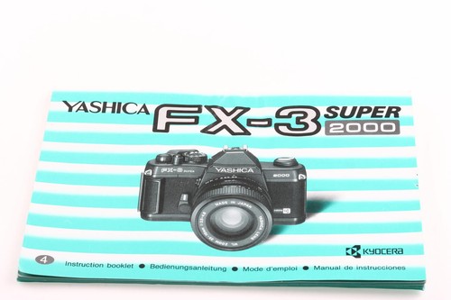 Yashica super 2000 - yashica, fx-3