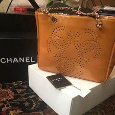 Borsa tracolla chanel patent - a,
