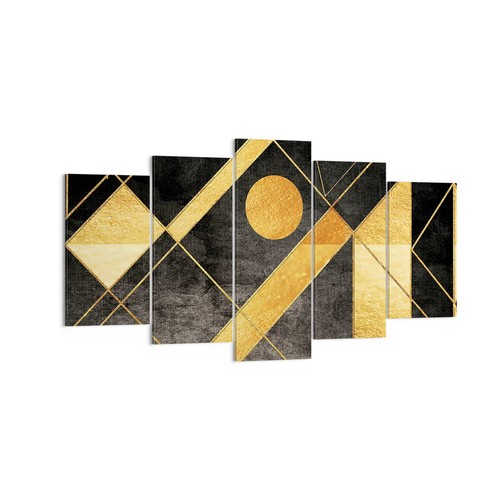 Quadro tela 160x85cm oro - quadro, su