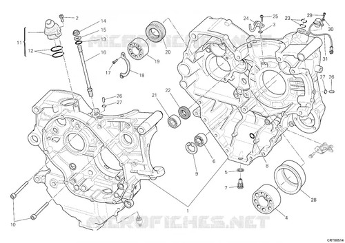Tappo drenaggio olio - , ducati