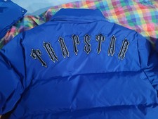 giubbotto trapstar originale colore Blu taglia Xs unisex 