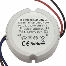 Trasformatore LED 24V 12 Watt