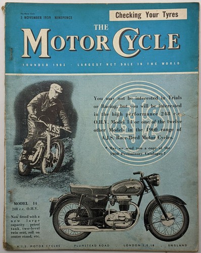 Motor cycle magazine - cycle,