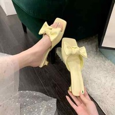 sandali ciabatte sabot giallo