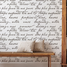 Stencil Lettera Amore Francese