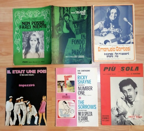Spartito lotto anni - spartito, 60/70
