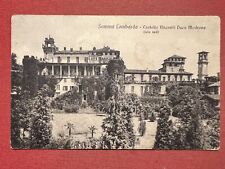 Cartolina - Somma Lombardo ( Varese ) - Castello Visconti Duca Modrone - 1913
