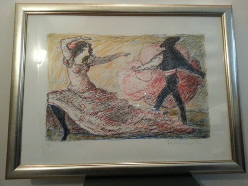 Litografia salvatore fiume - di,