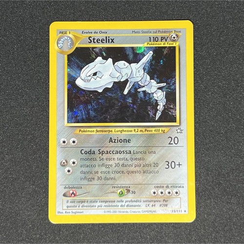 Pokémon steelix holo 111 - steelix, 15/111