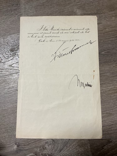 Autografo firmato benito - autografo,
