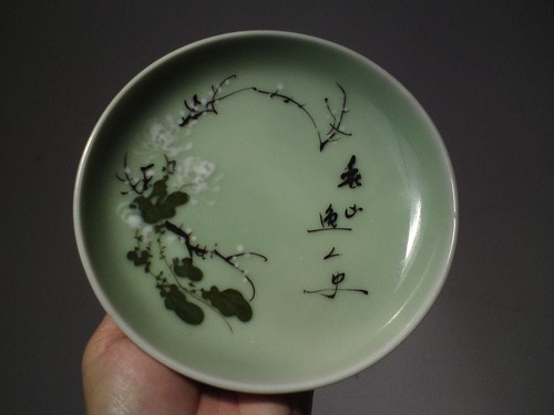 Piatto porcellana meiji - porcellana, /