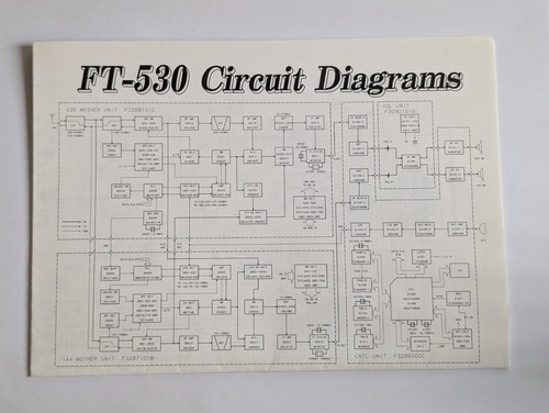 Yaesu 530 diagrammi di - yaesu,