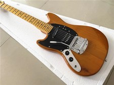 Chitarra elettrica mano sinistra edizione personalizzata classica vintage corpo ontano giallo 