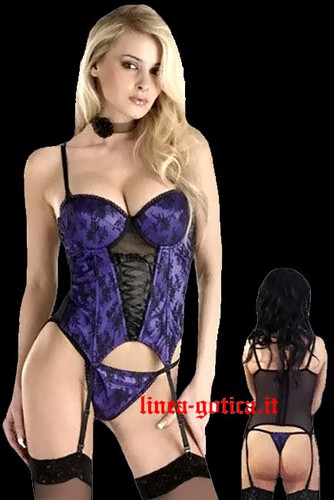 Corsetto bustino stringato