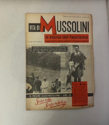 Vita mussolini storia del - di,
