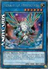 HERALD OF PERFECTION (Araldo Della Perfezione) Segreta Platino RA03 EN237 • 1Ed