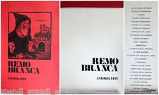 REMO BRANCA XILOGRAFIE EDITRICE SARDA FOSSATARO CAGLIARI 1973 26 TAVOLE
