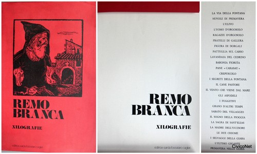 Remo branca xilografie - remo,