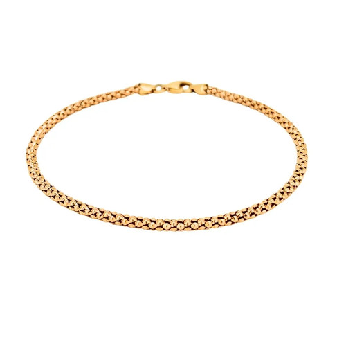 Bracciale donna tubolare oro - donna,