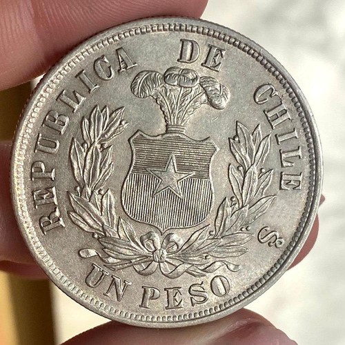 Cile peso 1881 - cile, 1