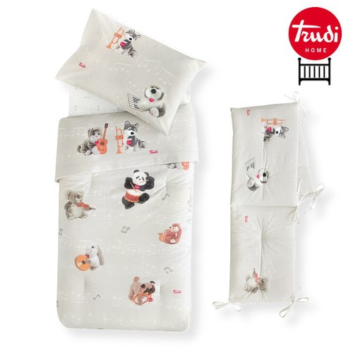 Trapunta lettino con paracolpi - con,