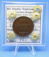 LA015-SAN MARINO - 10 Centesimi 1937