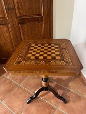 Tavolino antico da gioco a
