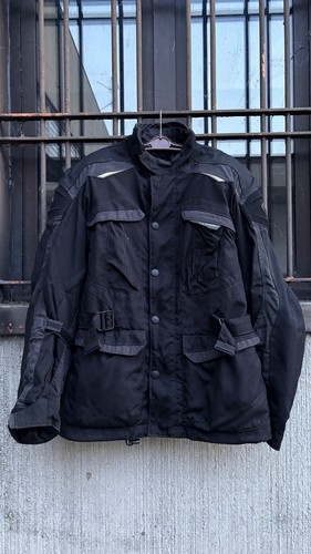 Giacca moto tessuto clover - moto,