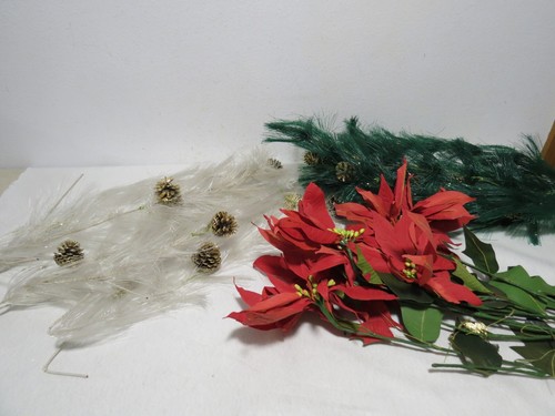 Fiori rami poinsettia vintage - poinsettia,