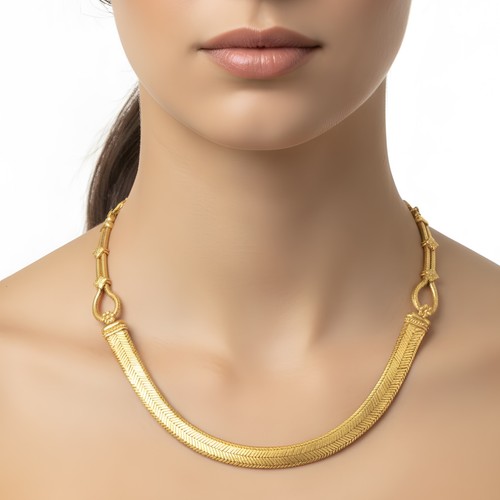 Collana vintage catena larga - collana,